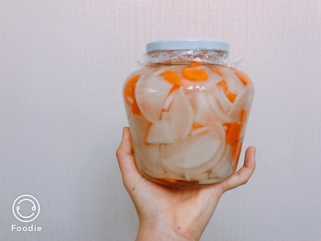 腌白萝卜