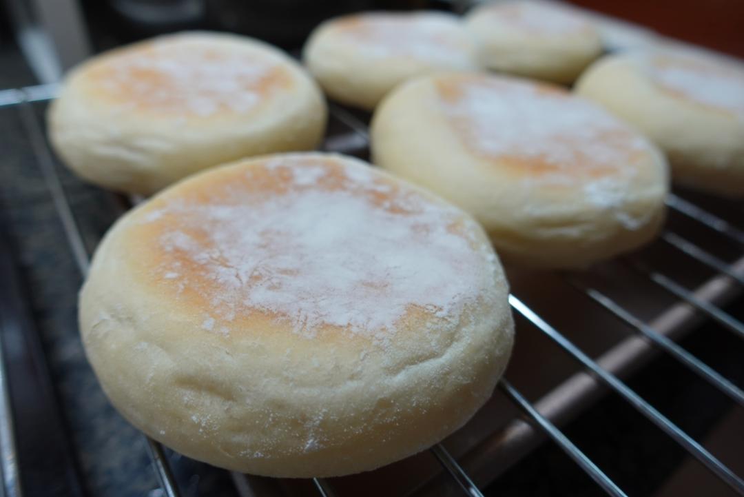 英式全麦麦芬，无需厨师机