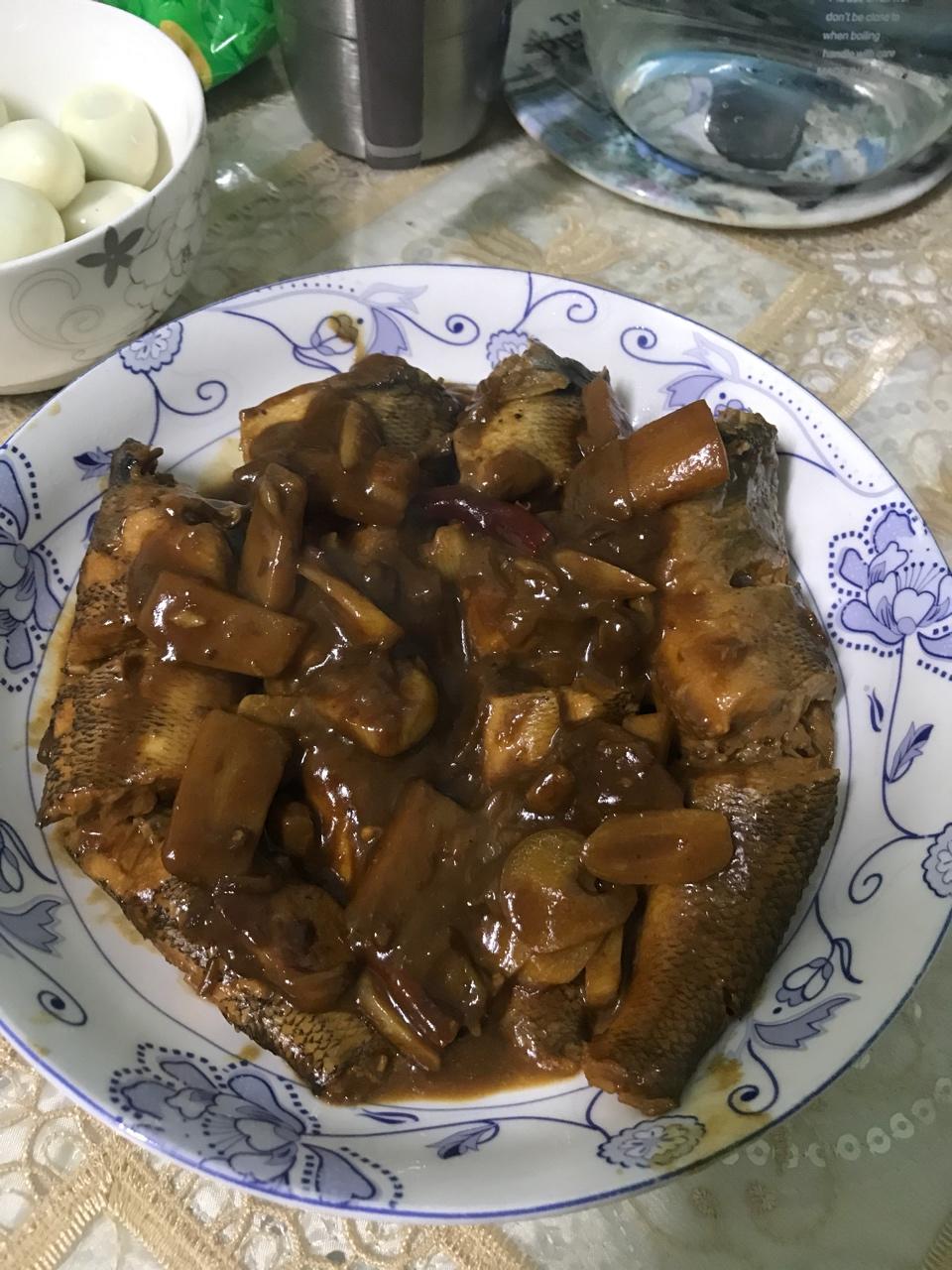焖鱼（饭店焖鱼师傅给的方子）
