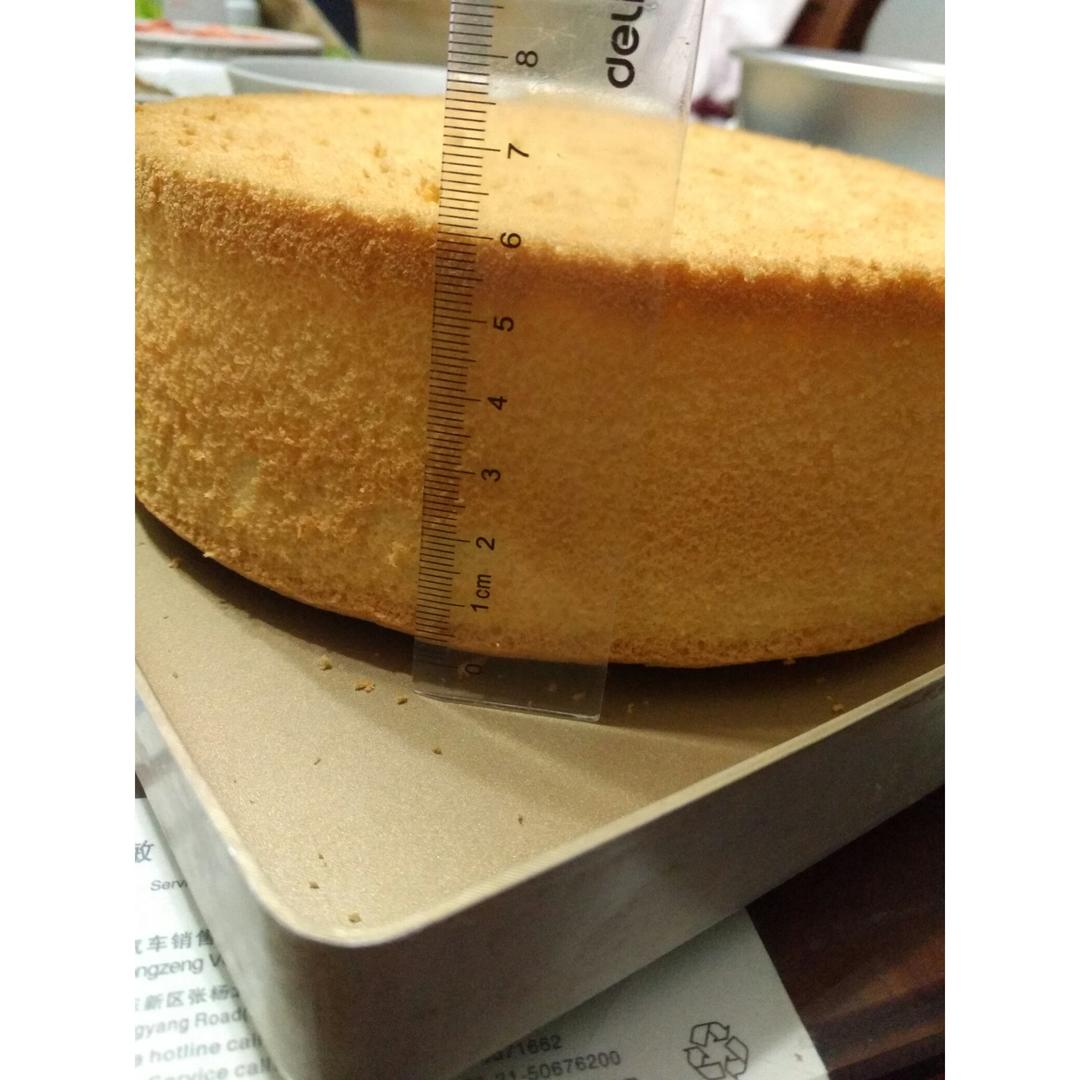 戚风蛋糕8寸超级详细版