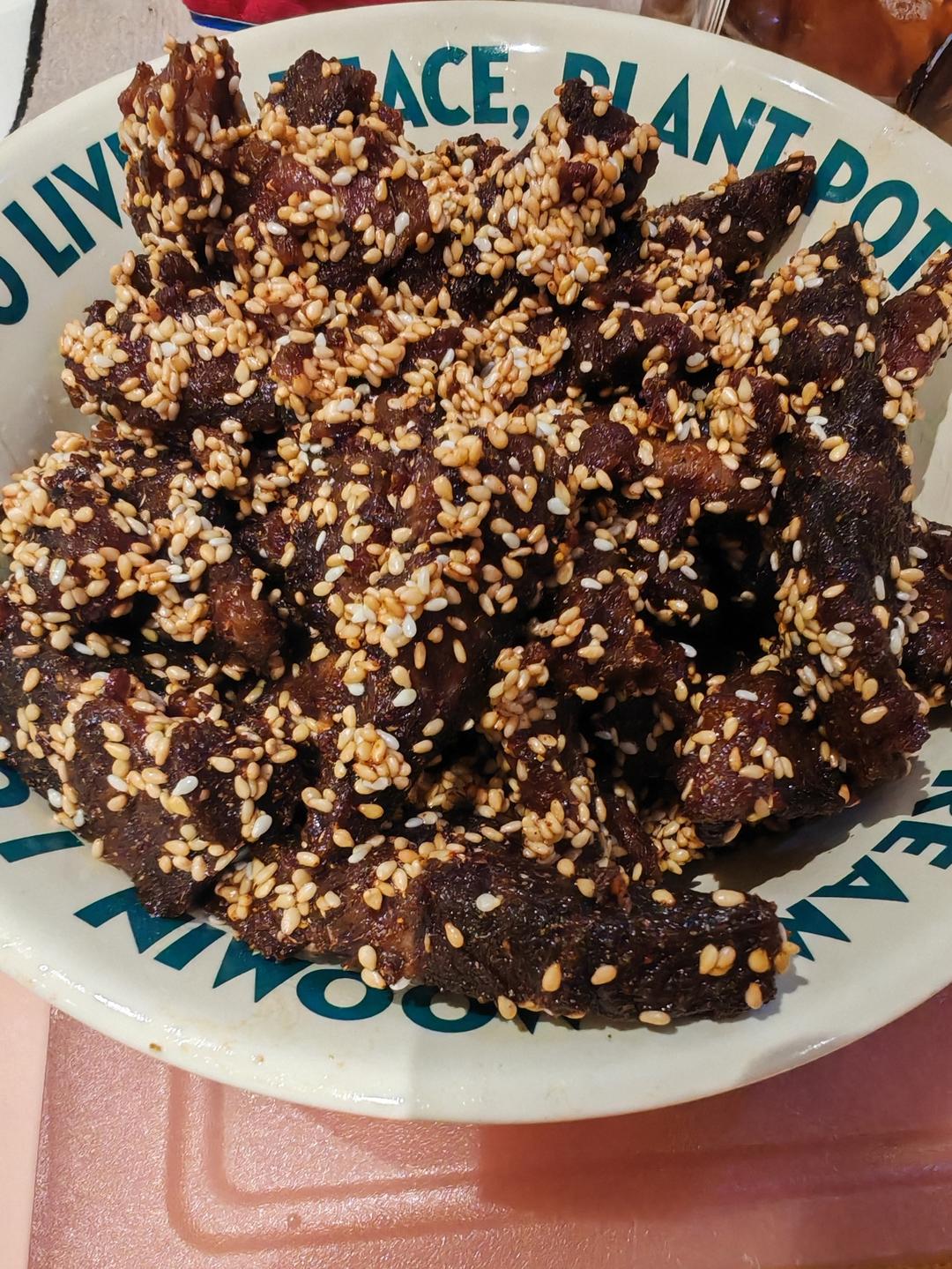 五香芝麻牛肉干-不够分系列