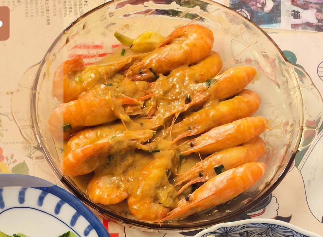 蒜香奶油泰国虾