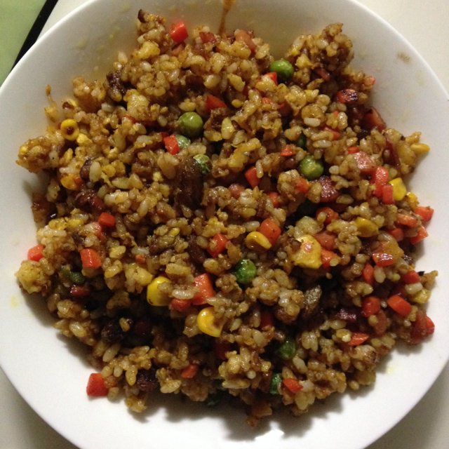 什蔬咖喱炒饭