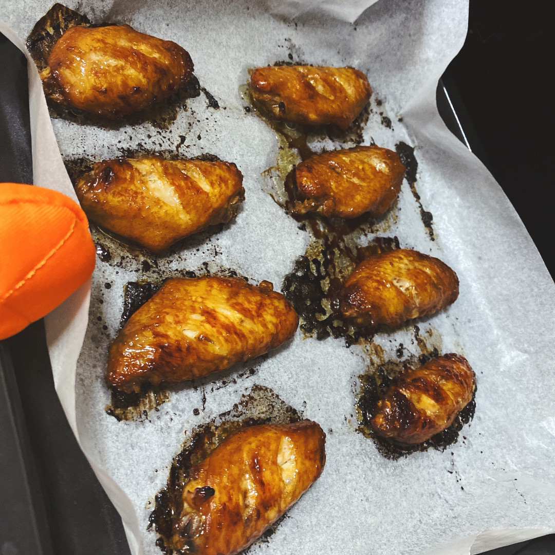 烤箱烤鸡翅—自制蜜汁鸡翅！无添加无味素，小孩也能吃的鸡翅