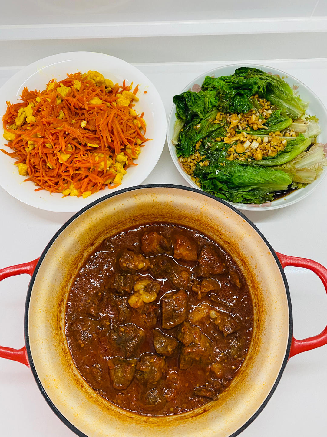 汤浓肉嫩的番茄牛腩，牛腩软烂秘法
