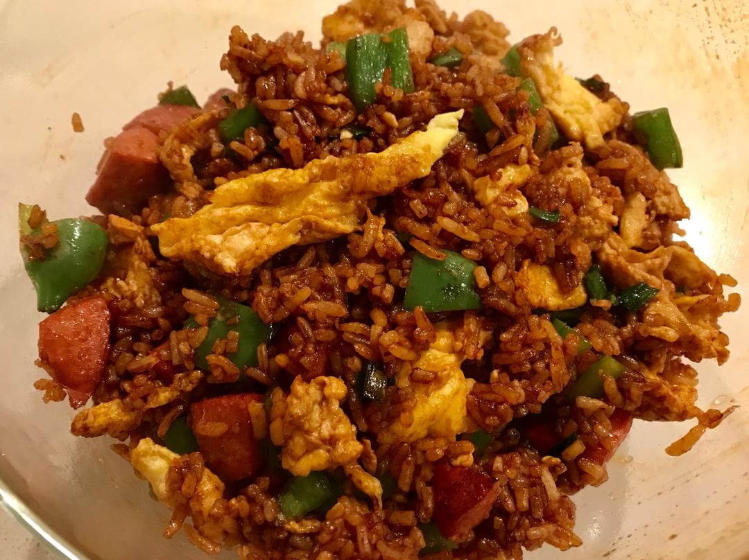 酱油炒饭(超级简单)