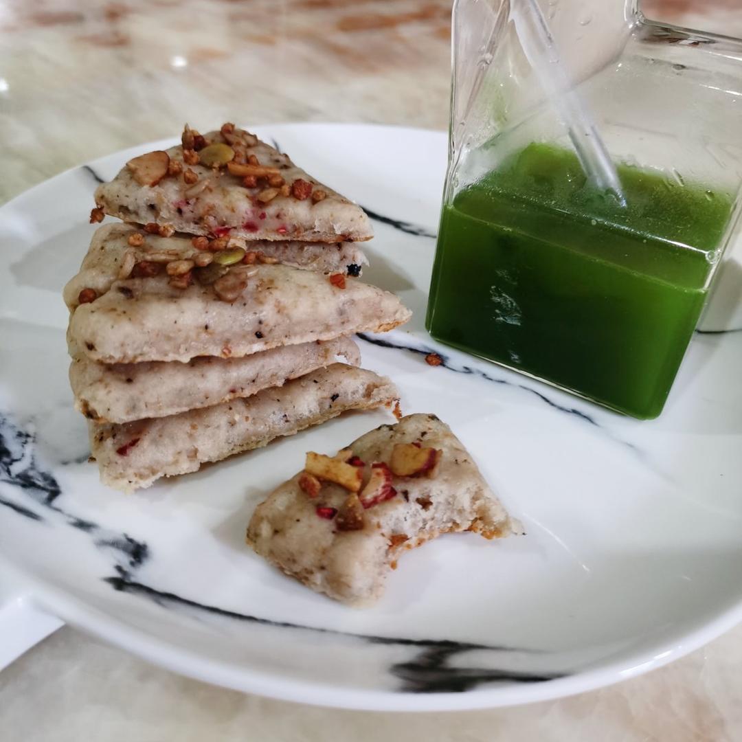 免烤箱全麦豆腐司康「减脂必备58Kcal／块」