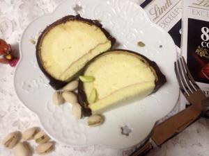 开心果木材蛋糕～一款美味的圣诞蛋糕的做法 步骤5