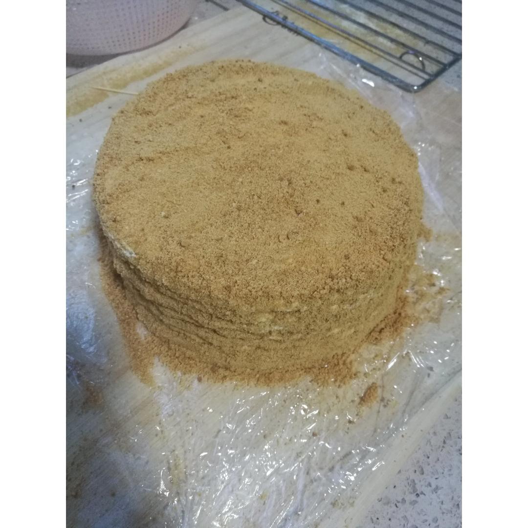 俄罗斯蜂蜜蛋糕   千层蛋糕【又名提拉米苏】