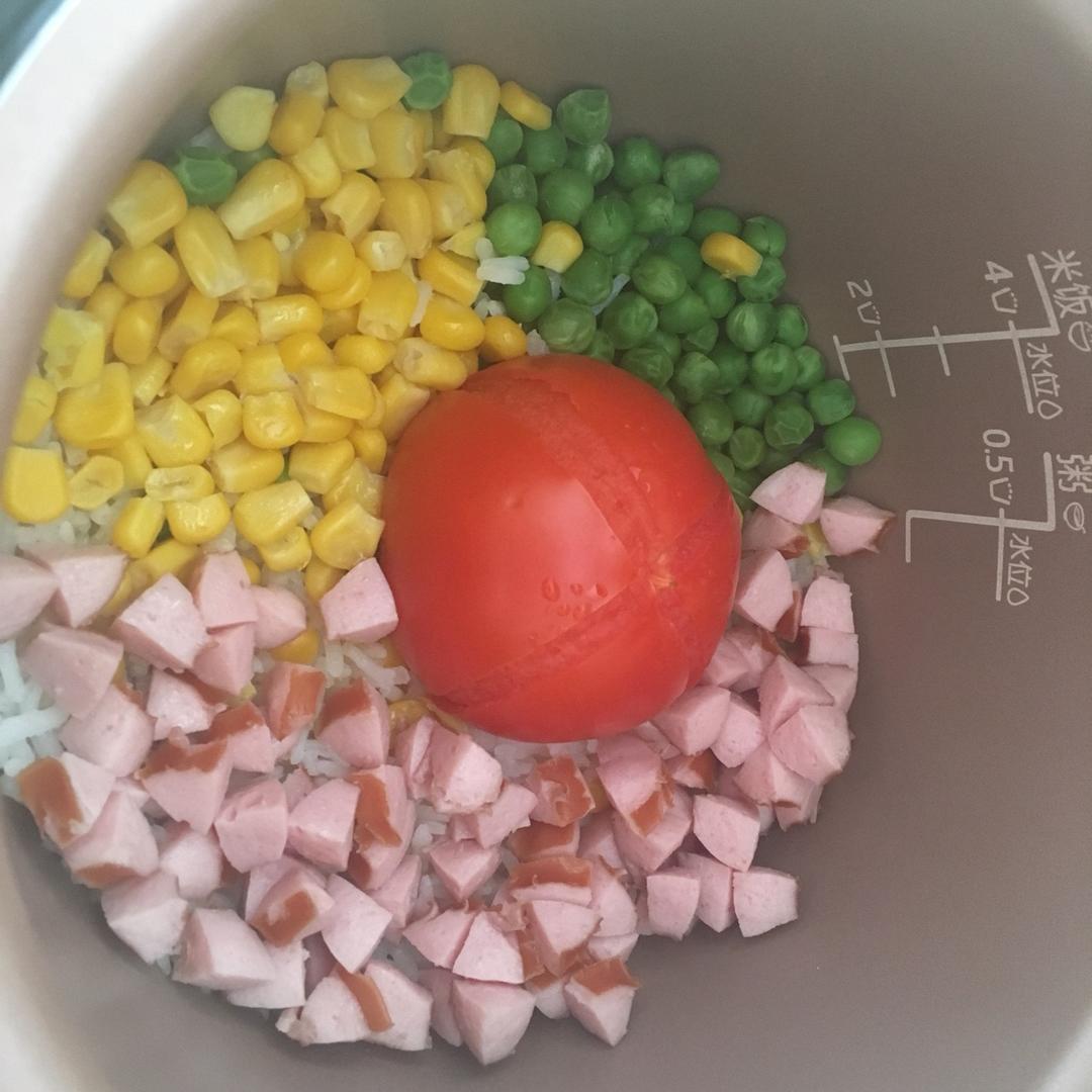 网红焖饭一只番茄饭