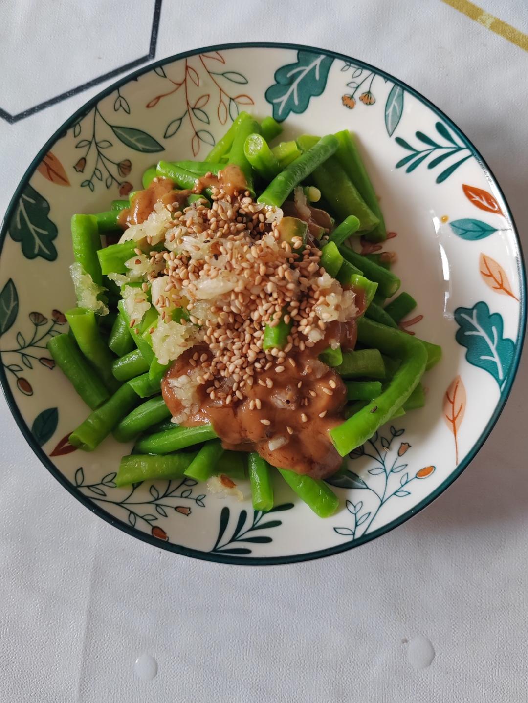 夏日素食凉拌豇豆（豆角）