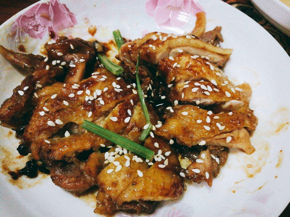 照烧蒜香版鸡腿饭的做法