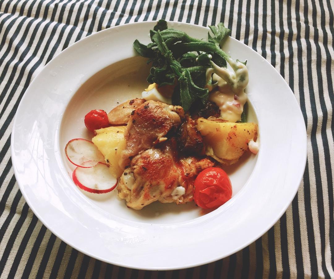 油封鸭腿配夏日沙拉（厨studio视频直播课）