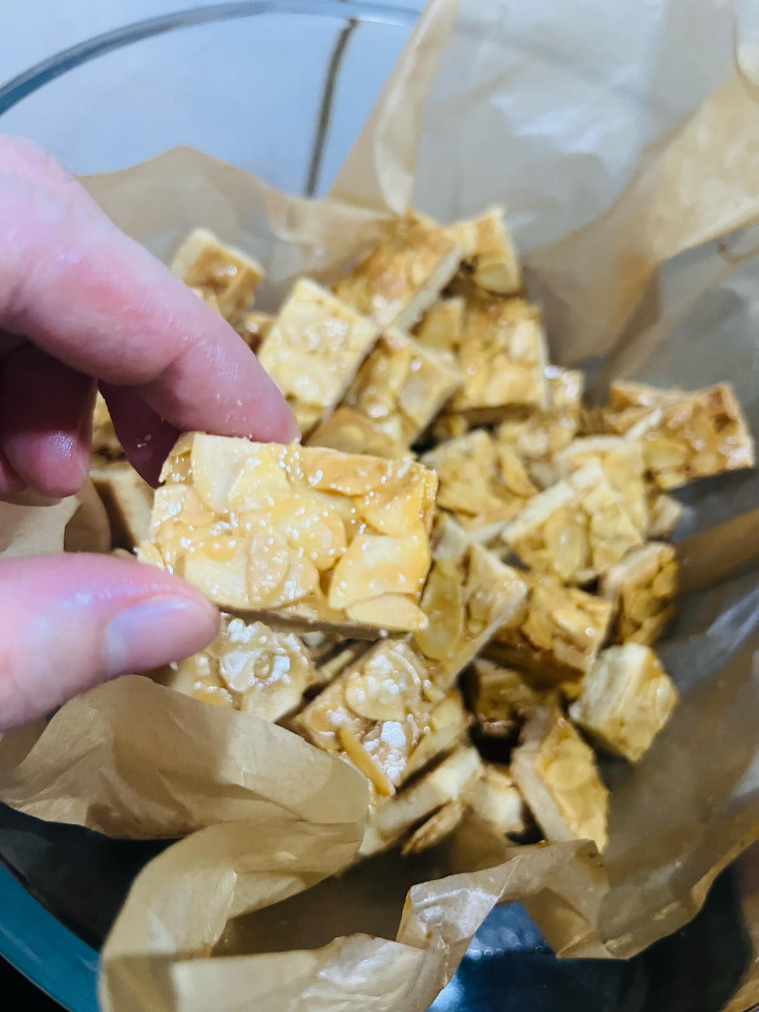 法式焦糖杏仁酥脆饼干