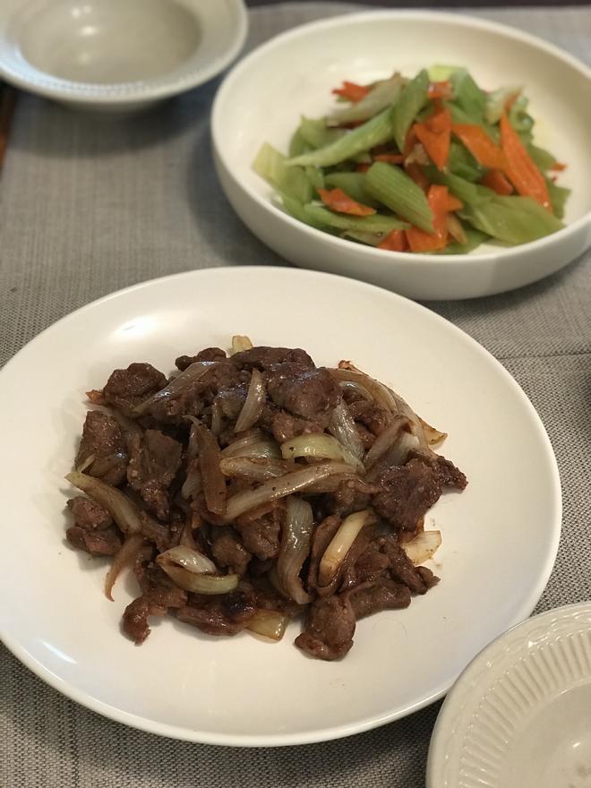 味噌豆豉炒豬肩肉的做法