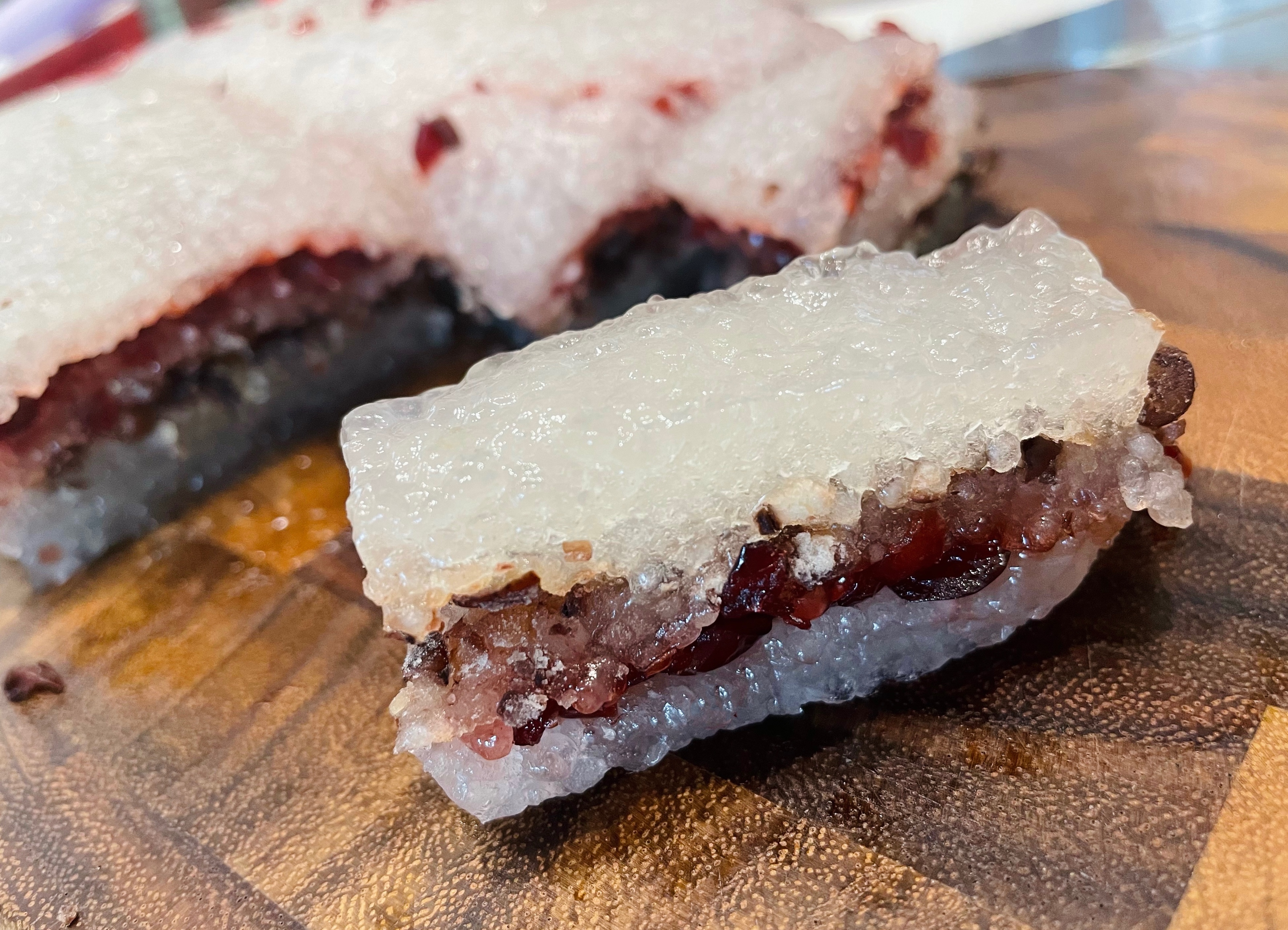 消耗西米·蔓越莓红豆糕的做法