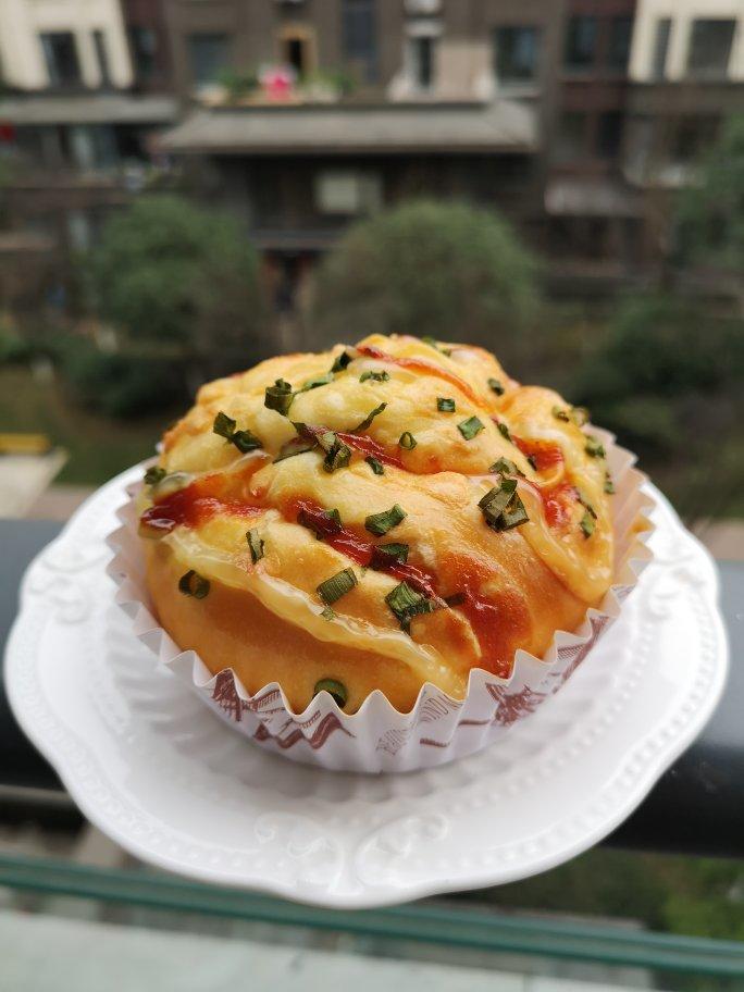 超软葱香芝士包（淡奶油面包体）