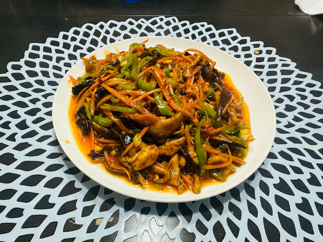 鸡胸肉版鱼香肉丝