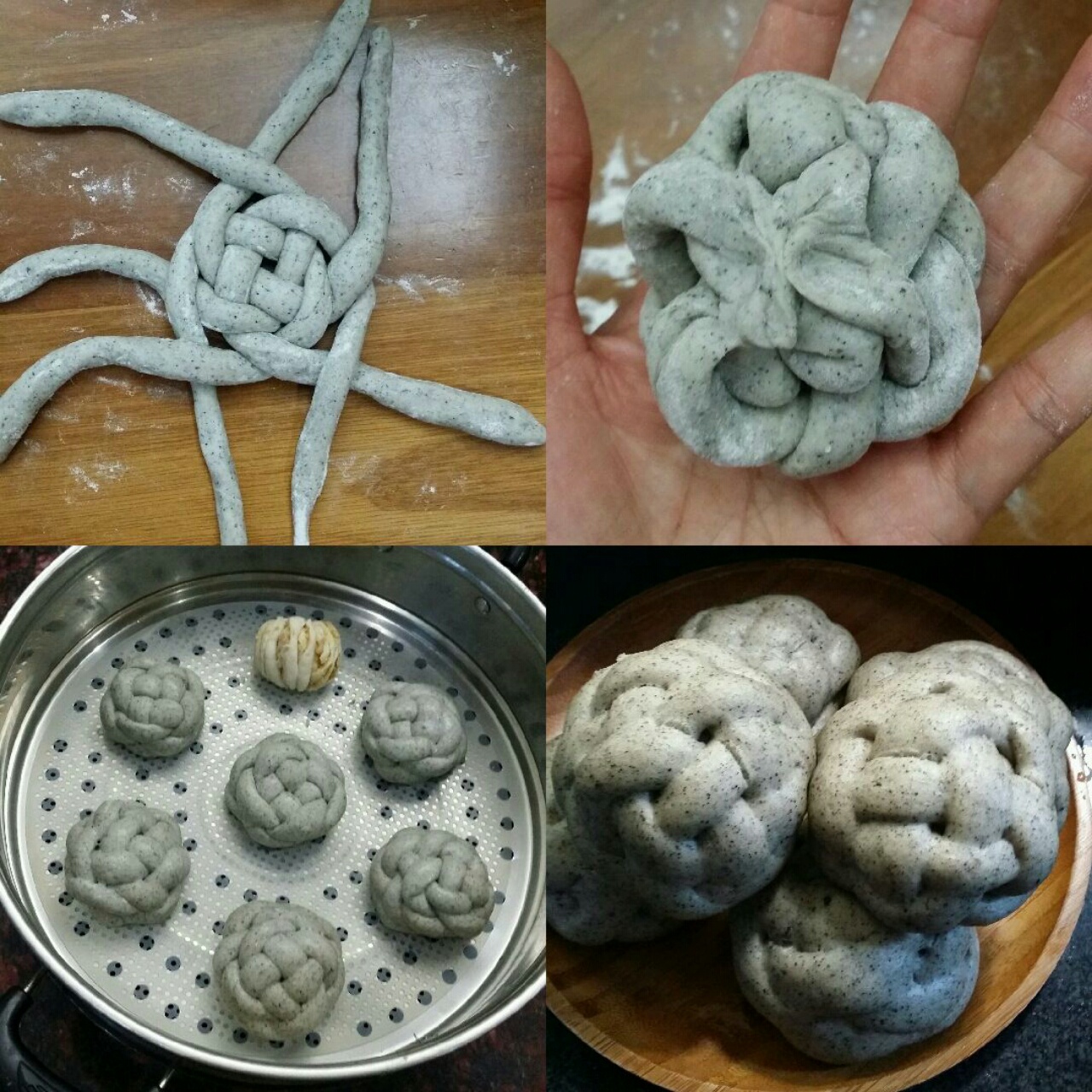 芝麻花卷