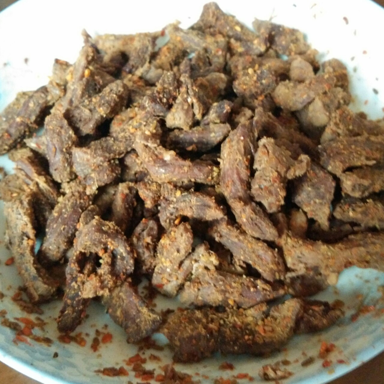 懒人版微波牛肉干