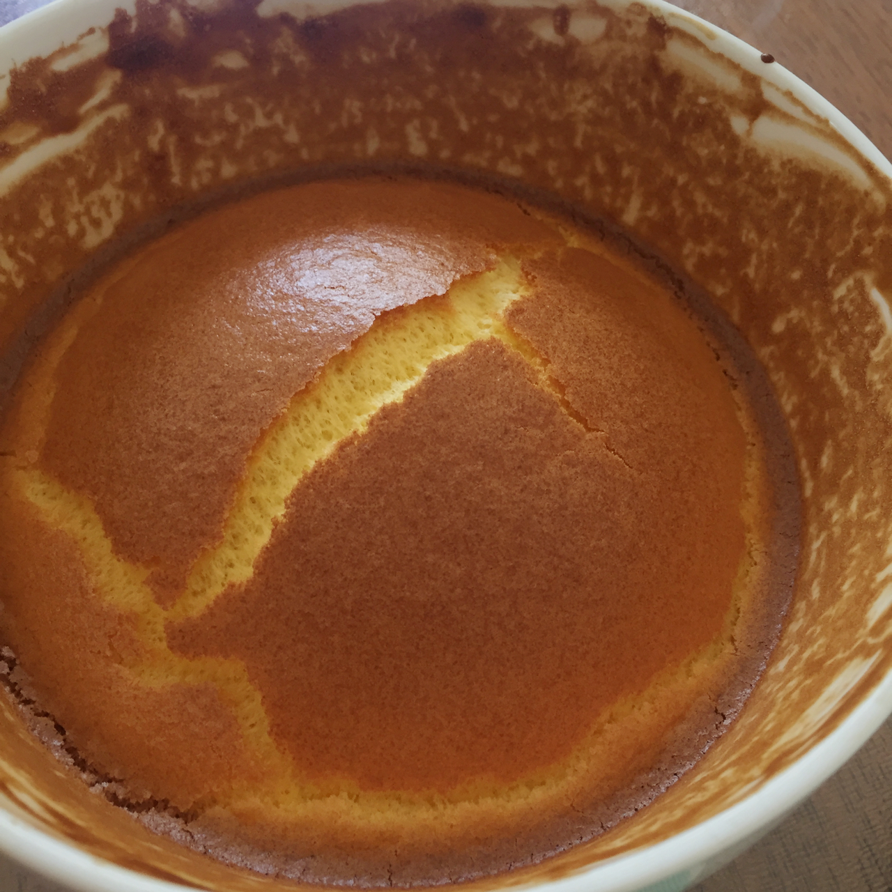 烤箱做蛋糕（戚风蛋糕的做法）