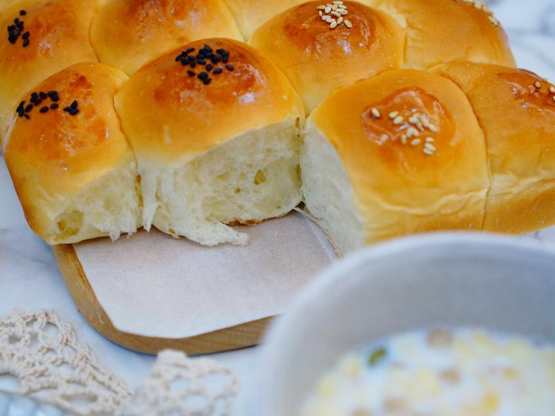 纯奶手撕吐司的做法 步骤1