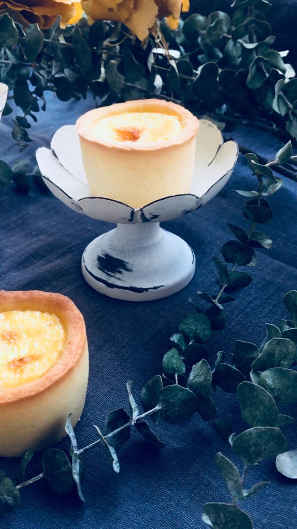 最近超火爆的德式布丁塔 一口爱上超满足