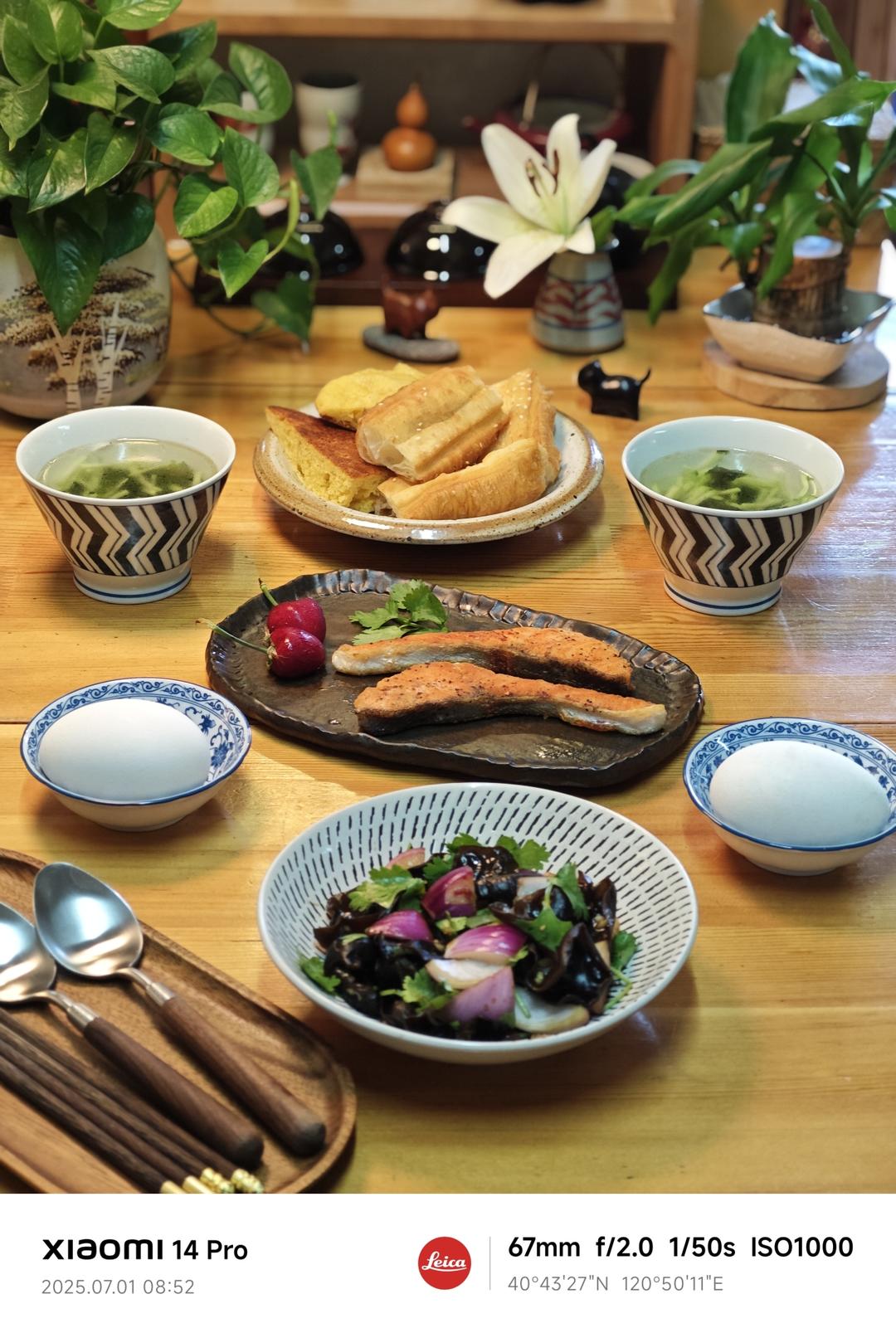 简单的早餐