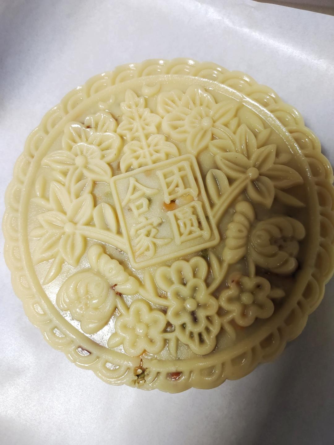 《Tinrry+》教你做广式大月饼（芋泥+麻薯+咸蛋黄肉松）