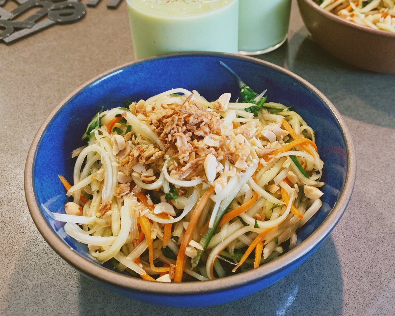 青木瓜沙拉 Green Papaya Salad的做法