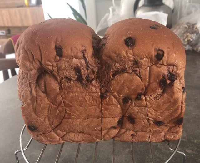 波兰种巧克力吐司的做法