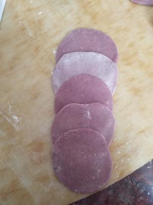紫薯玫瑰馒头的做法 步骤9