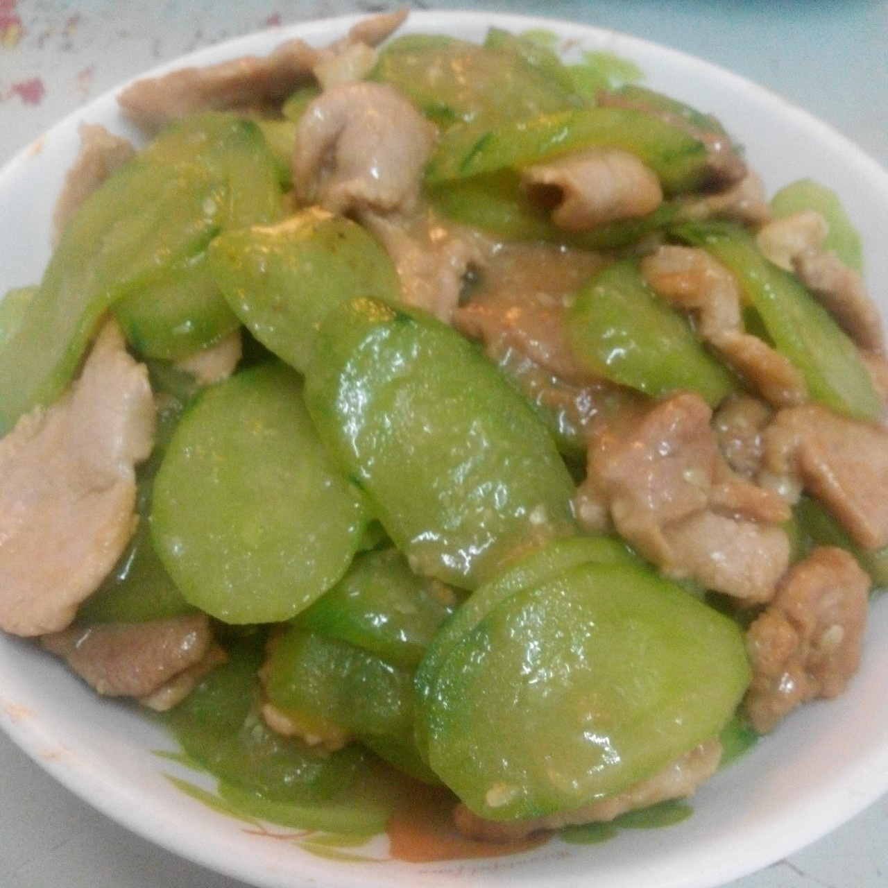 青瓜炒肉