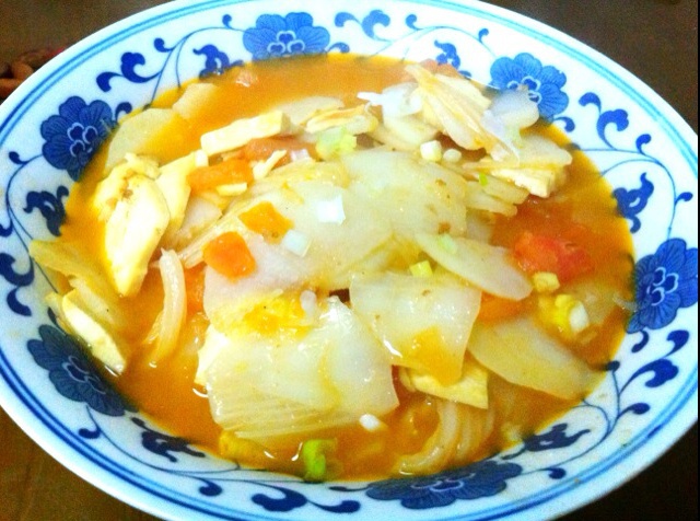 蕃茄蔬菜暖身汤