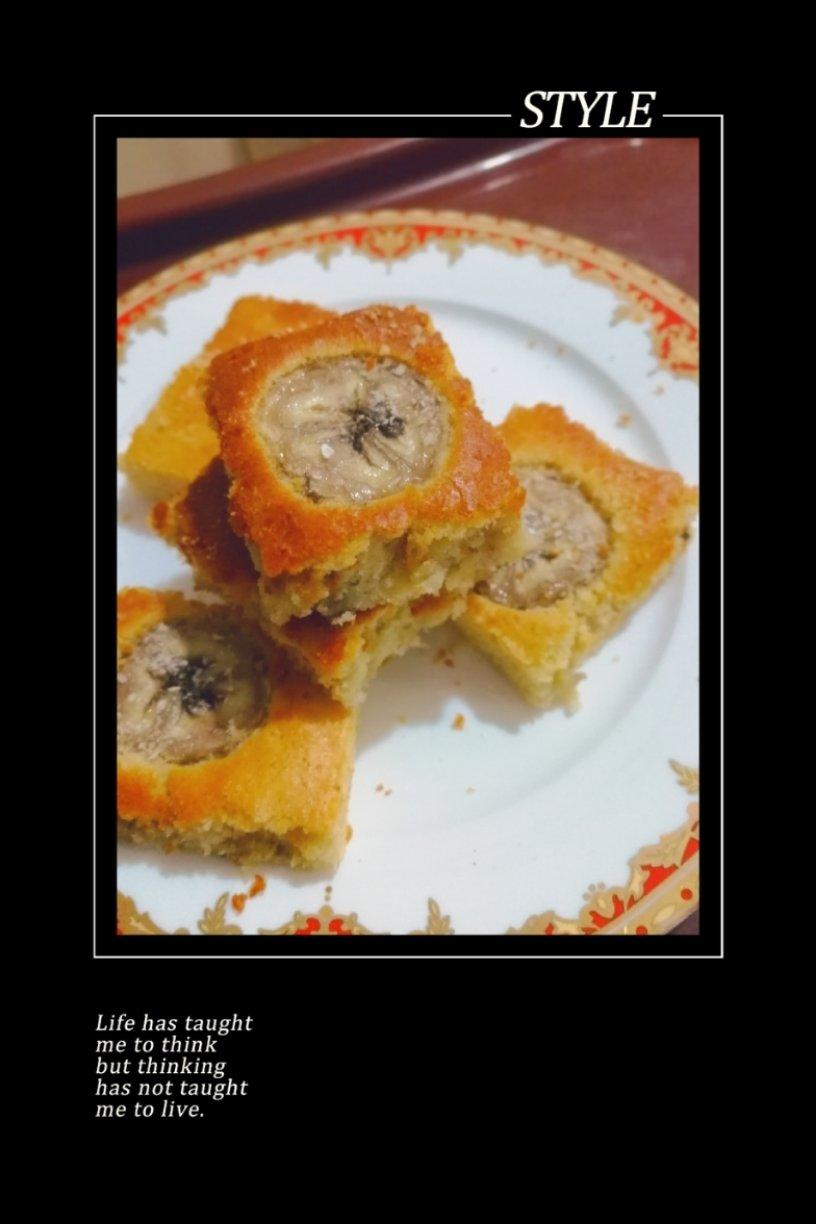 香蕉椰蓉蛋糕