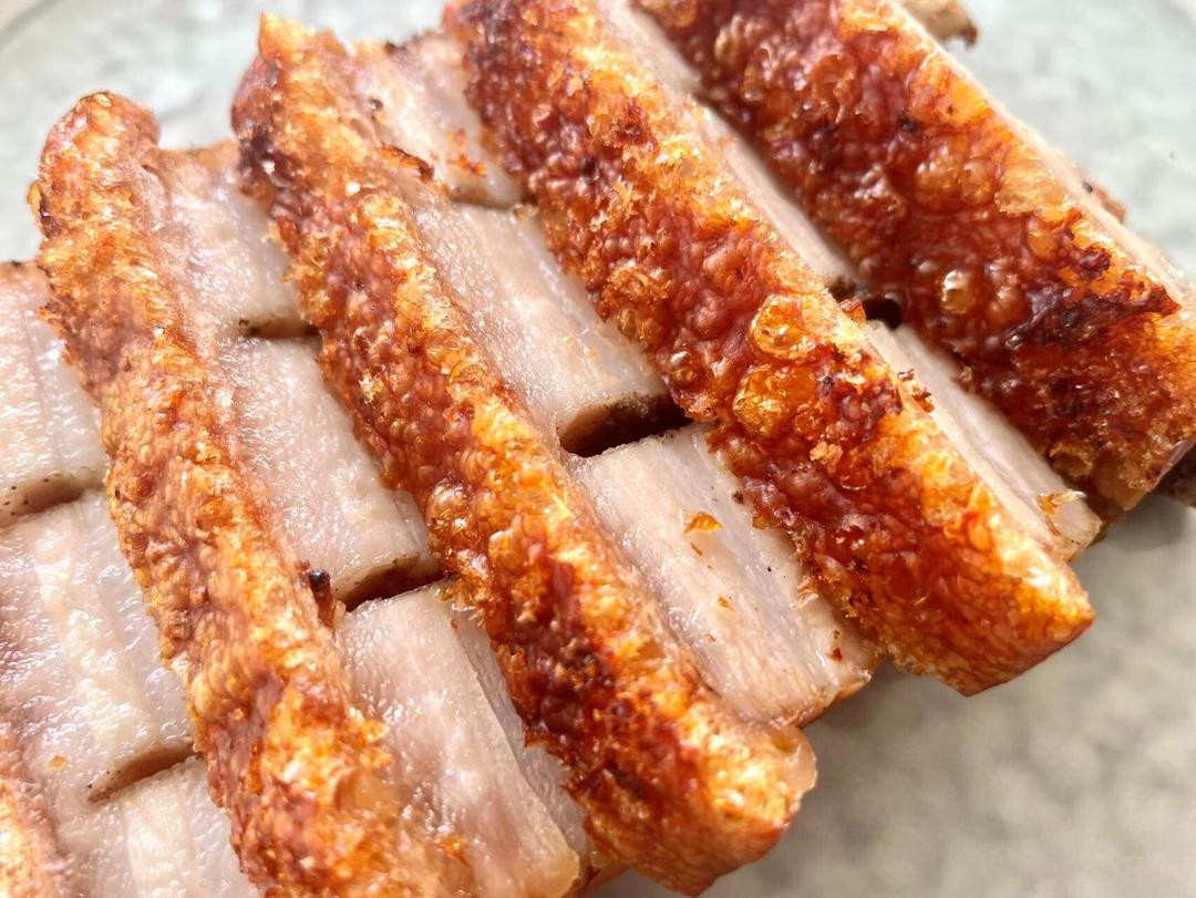 烤箱版家庭脆皮五花肉