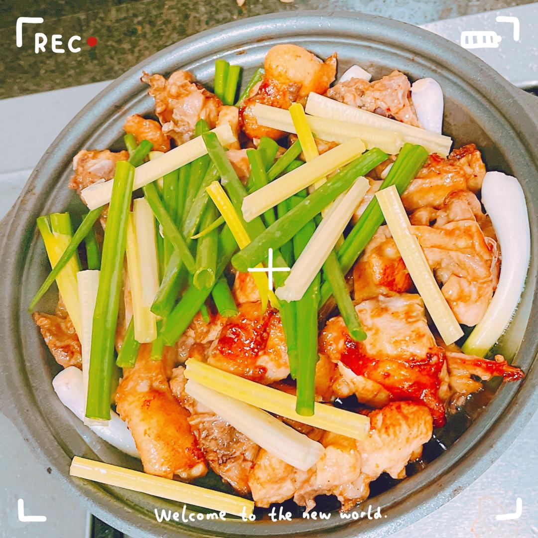 「菜」啫啫鸡的做法