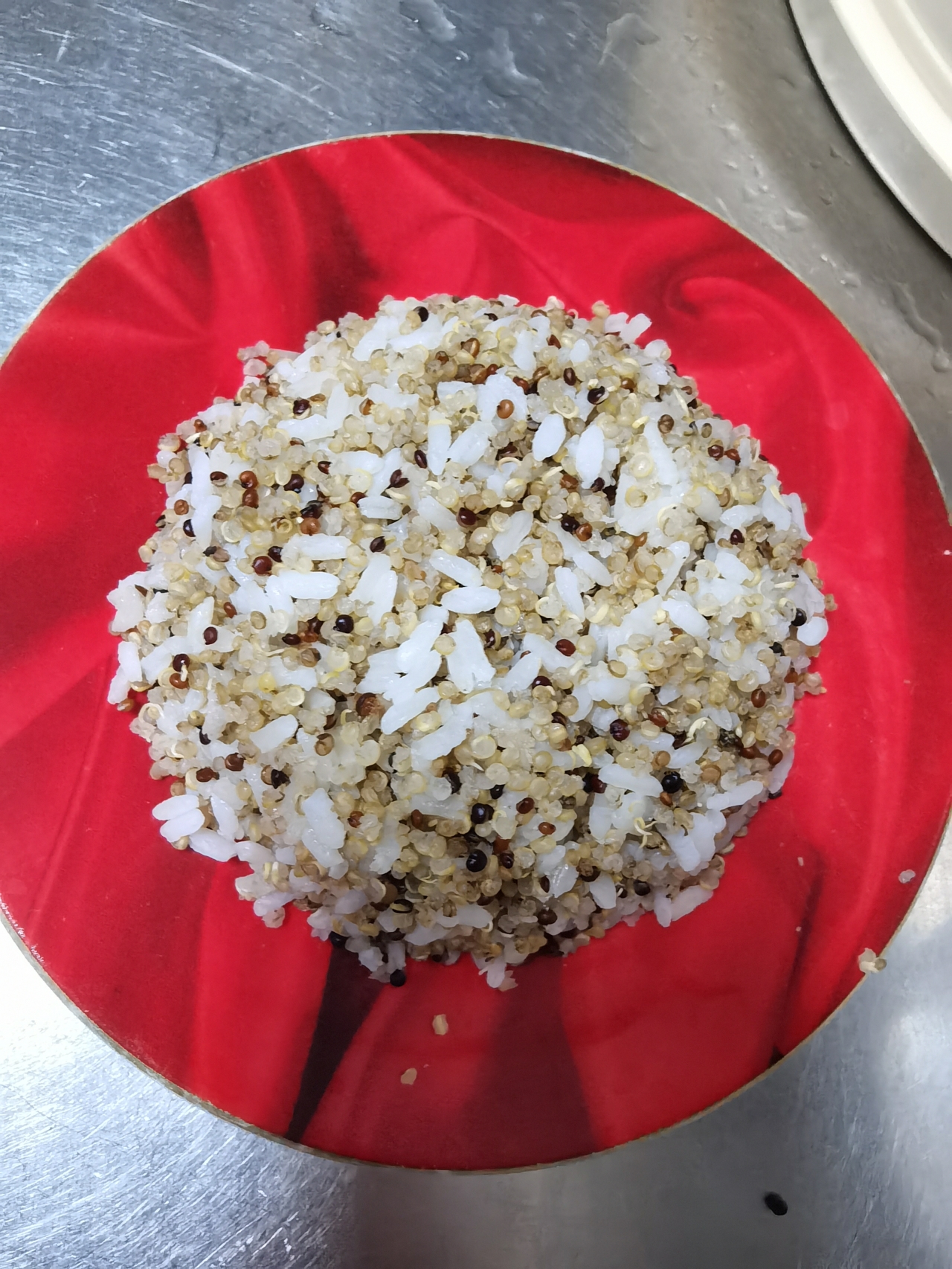 藜麦捞米饭的做法