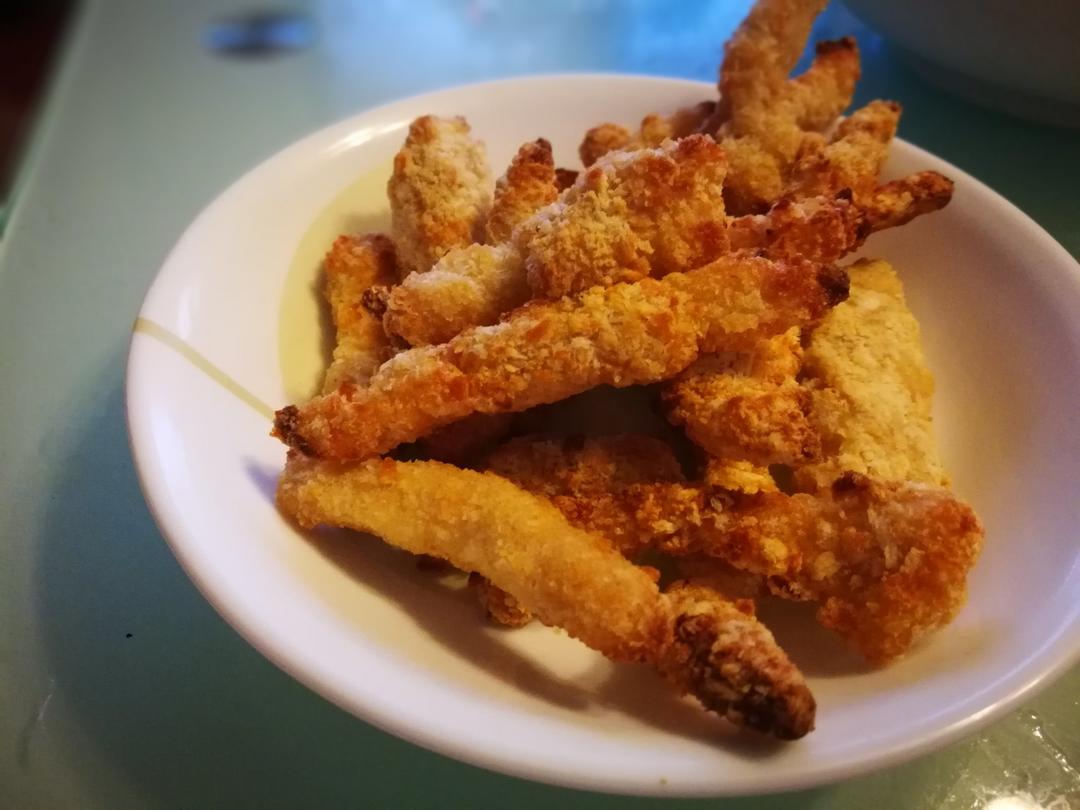 空气炸锅～速冻鸡柳