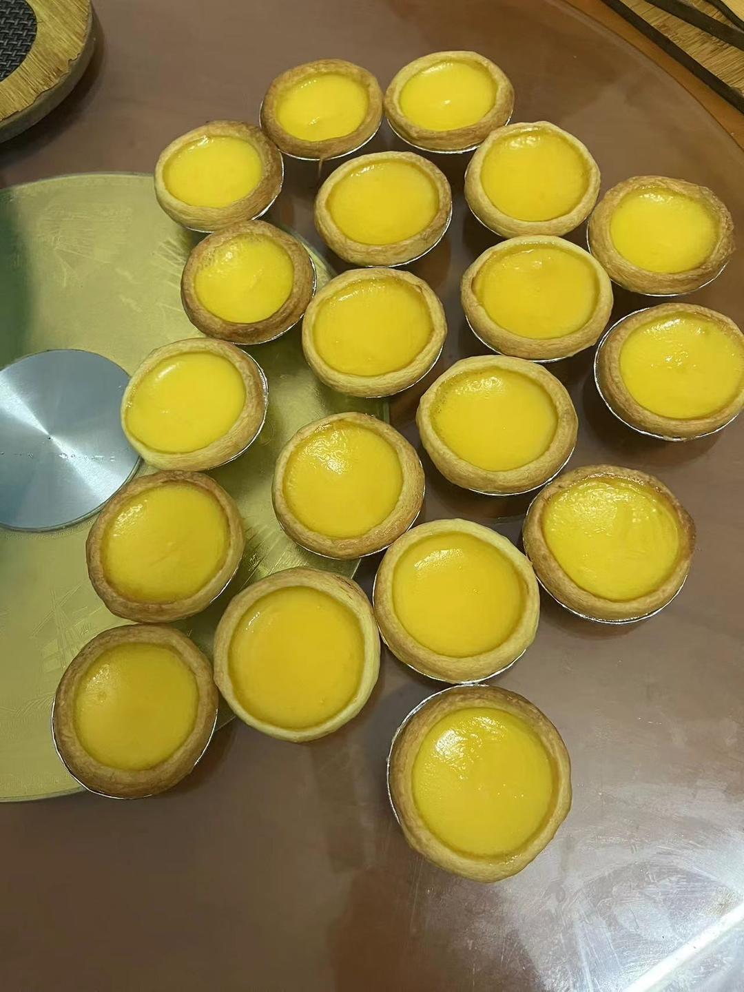 烘培笔记｜中式点心师傅教的传统广式蛋挞