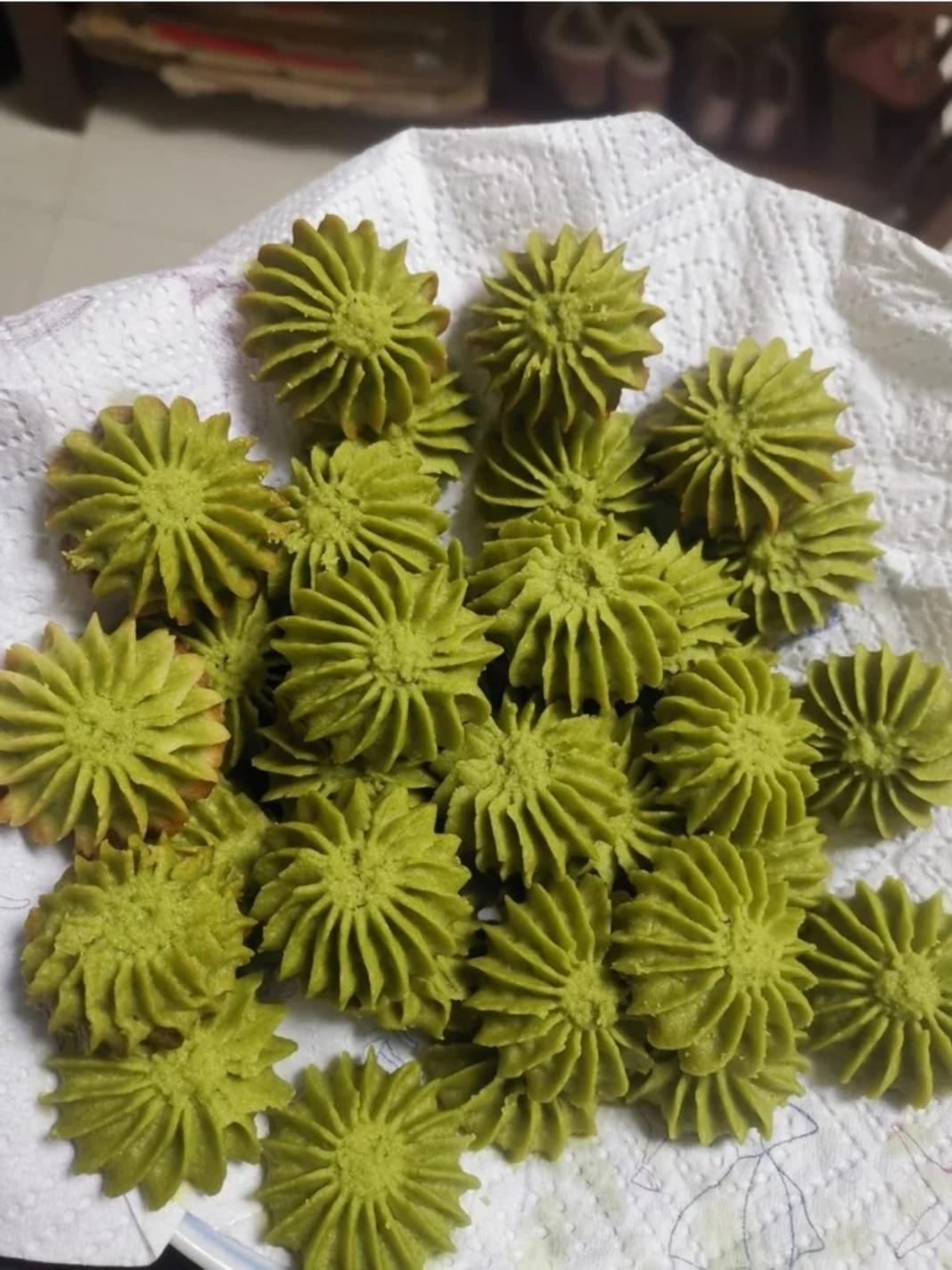 曲奇饼干，完美配方超好挤，酥到不敢碰，一个月还能酥掉渣