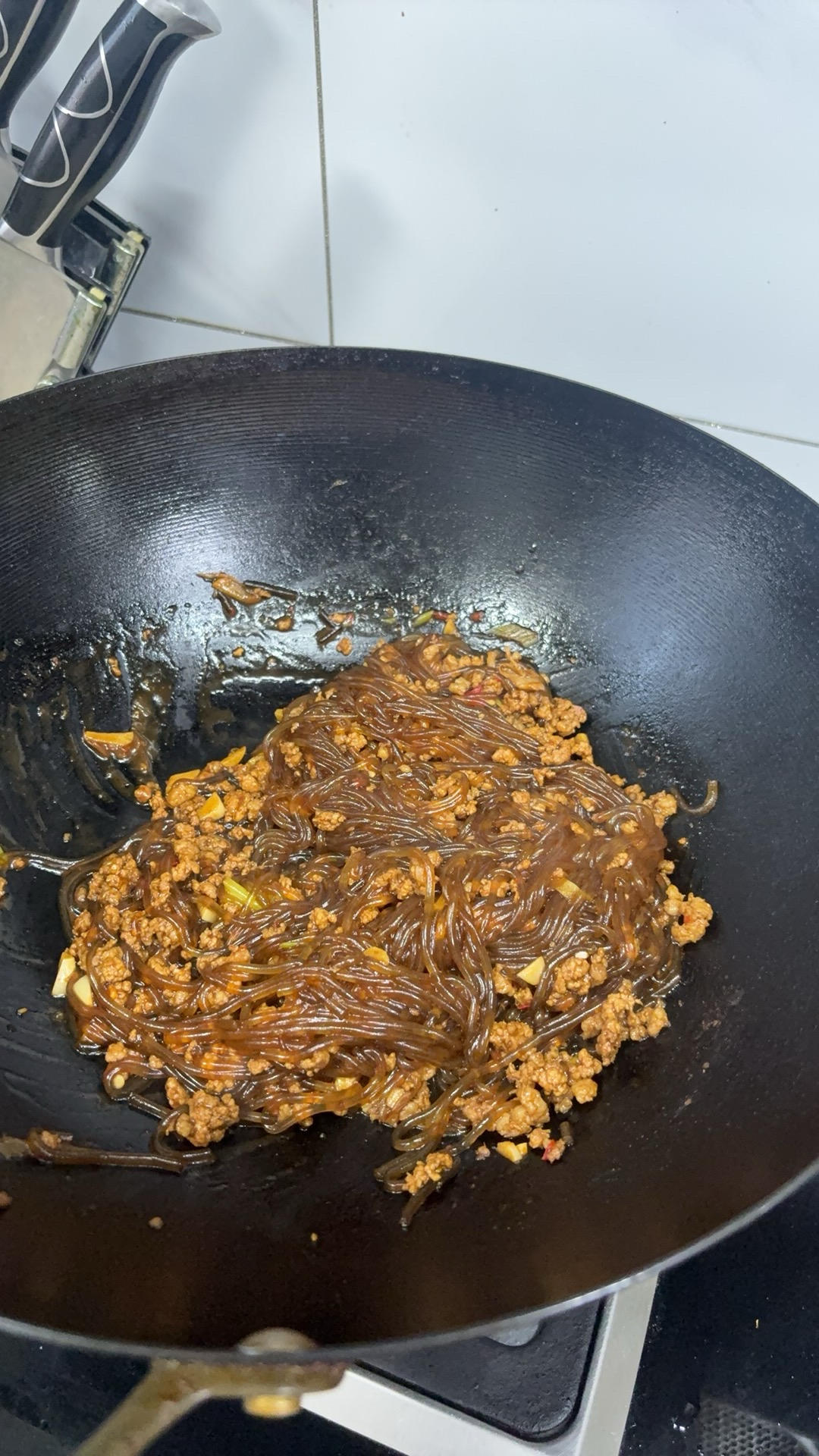 家常快手菜‼️肉末炖粉条😋香辣开胃又下饭