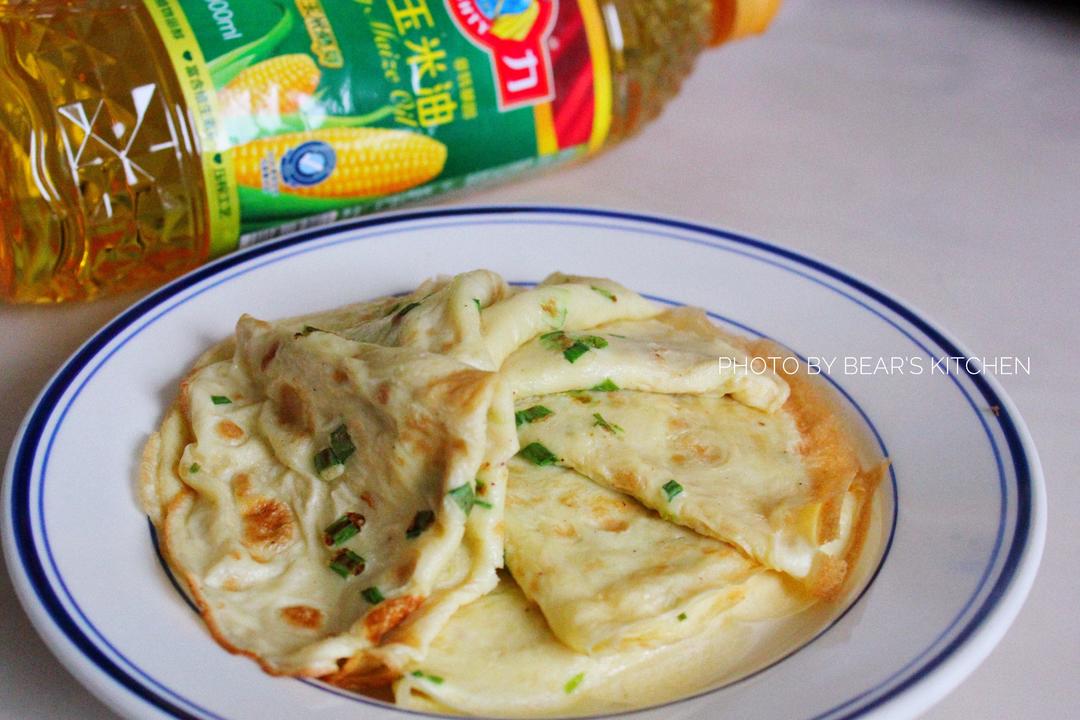 柔软的鸡蛋葱花饼的做法