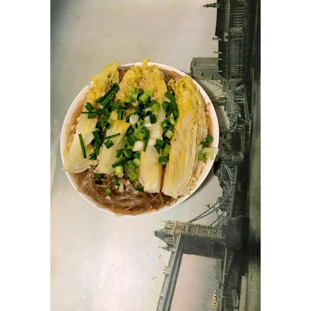 蒜蓉粉丝蒸娃娃菜