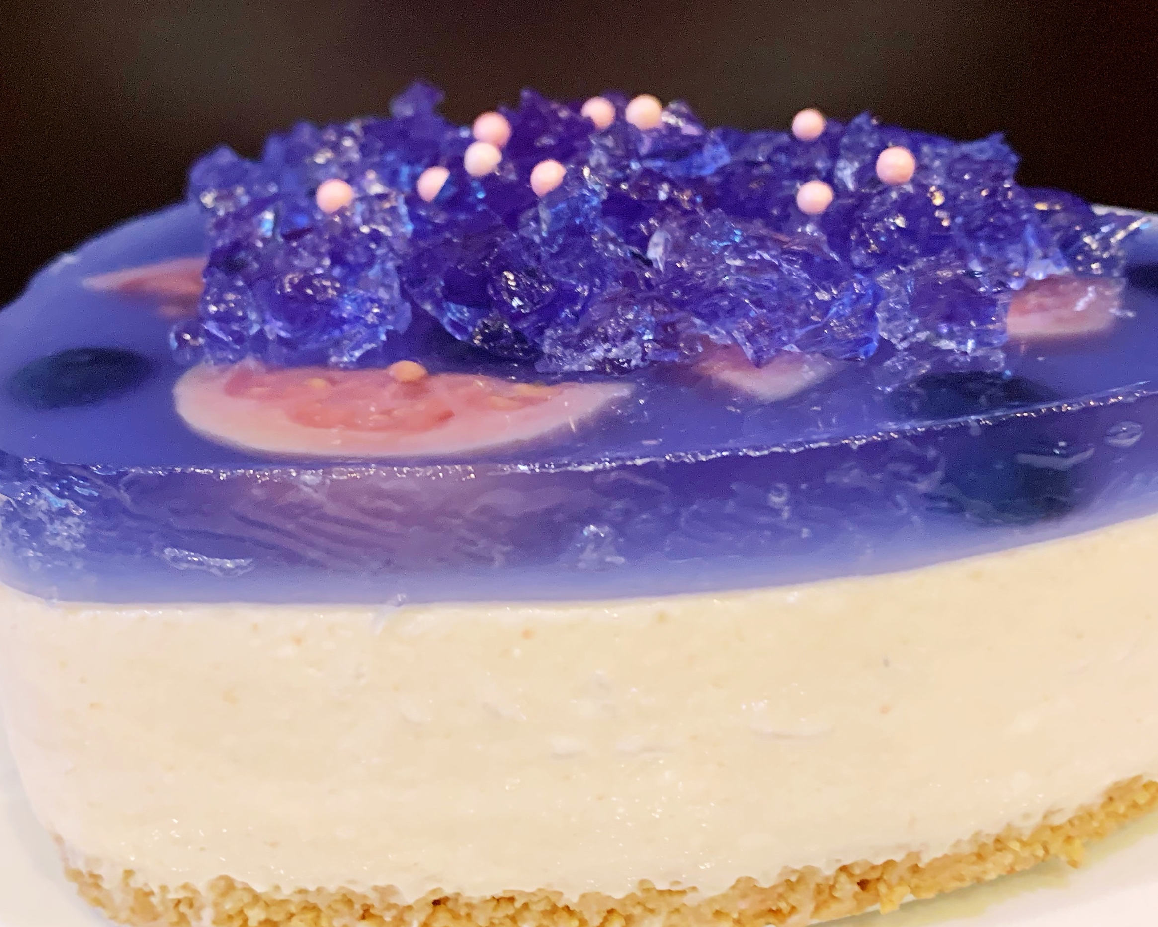 芭乐蓝莓矿物质酸奶慕斯-吃更健康的慕斯