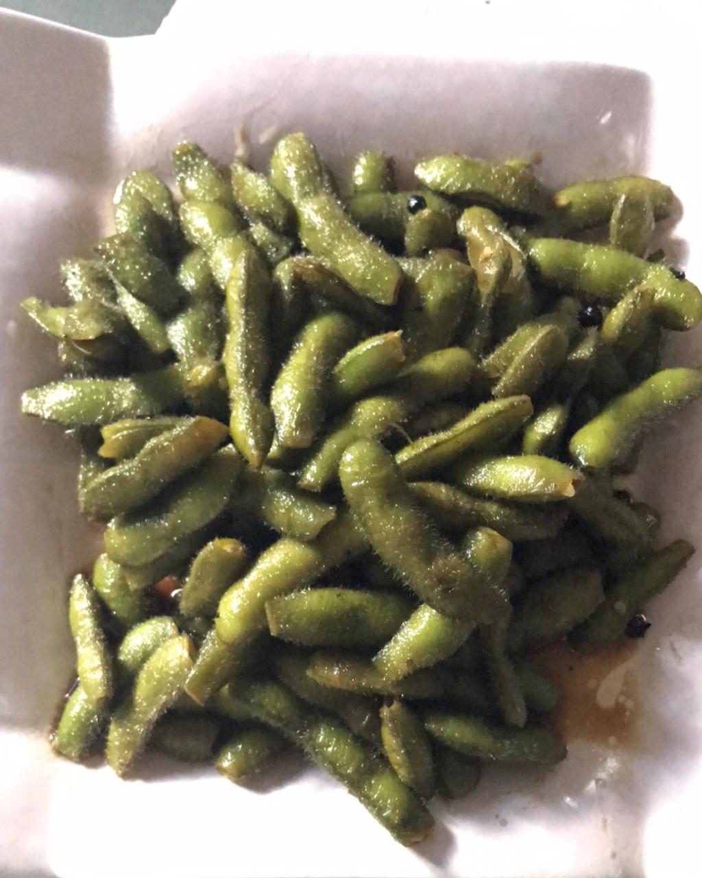五香卤毛豆(不放味精，超简单)
