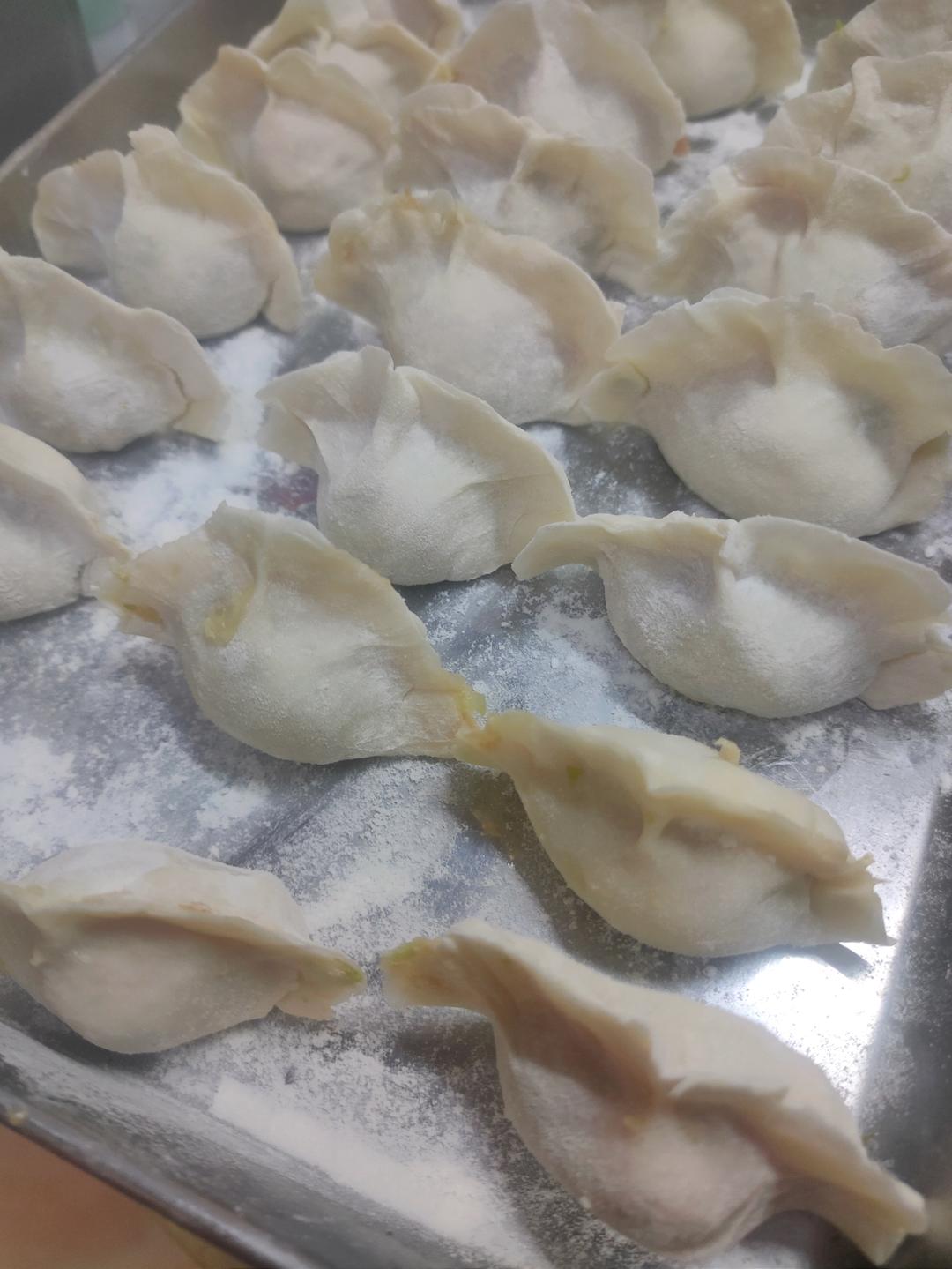 手工揉面三分钟，又韧又薄又好包的饺子皮