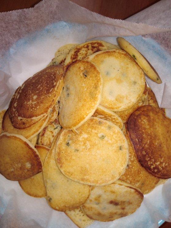 玉米面松饼，早起5分钟搞定，又软又健康