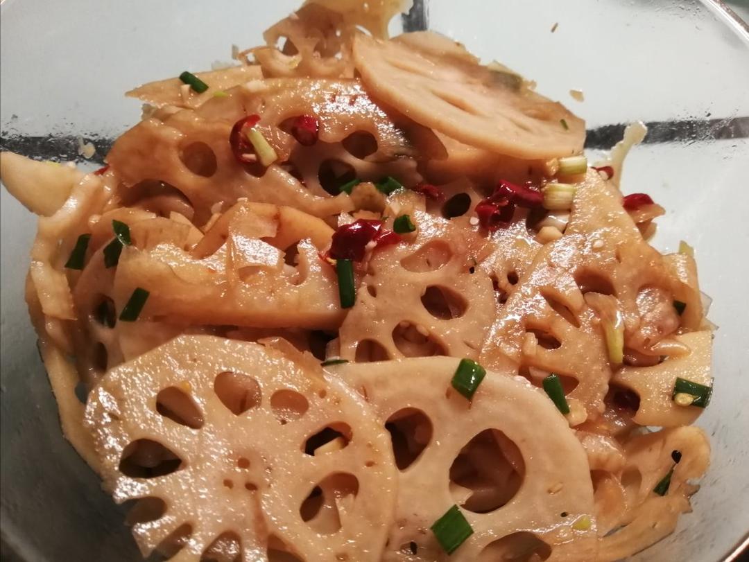 凉拌藕片
