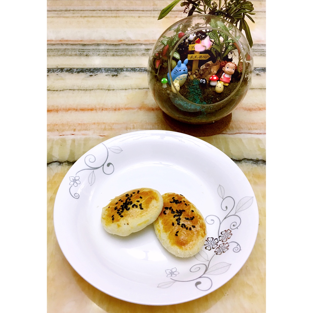 芝麻椒盐牛舌饼（北京小吃）